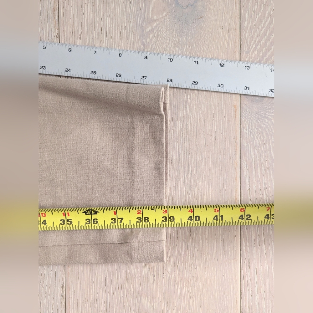 TALBOTS Signature Beige Ponte Ankle Pants, Size 10 - Picture 9 of 9